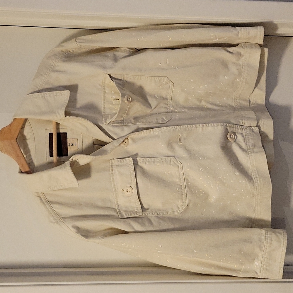 Gap painted chore coat